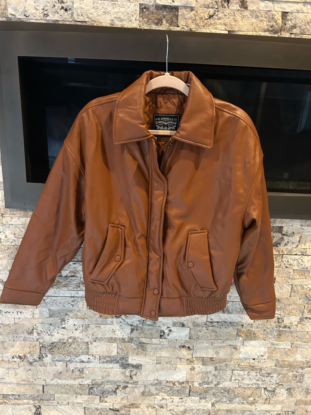 Levi’s Retro Bomber Jacket in Camel size Small